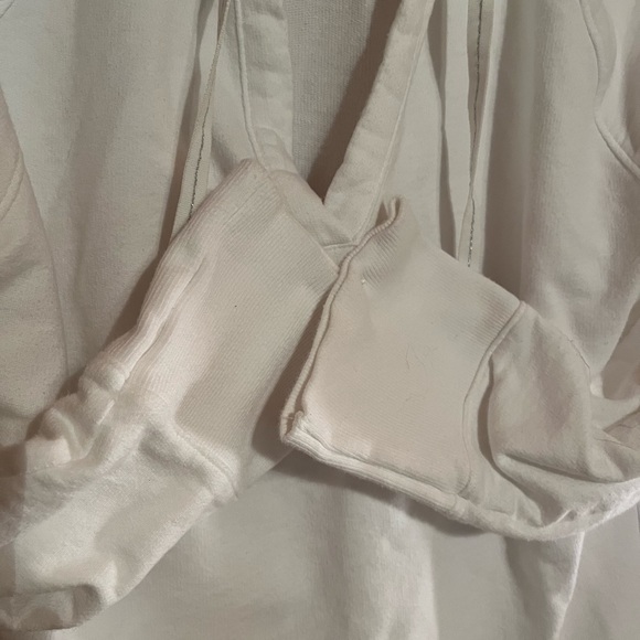 Liz Claiborne Weekend white hoodie - Picture 3 of 4